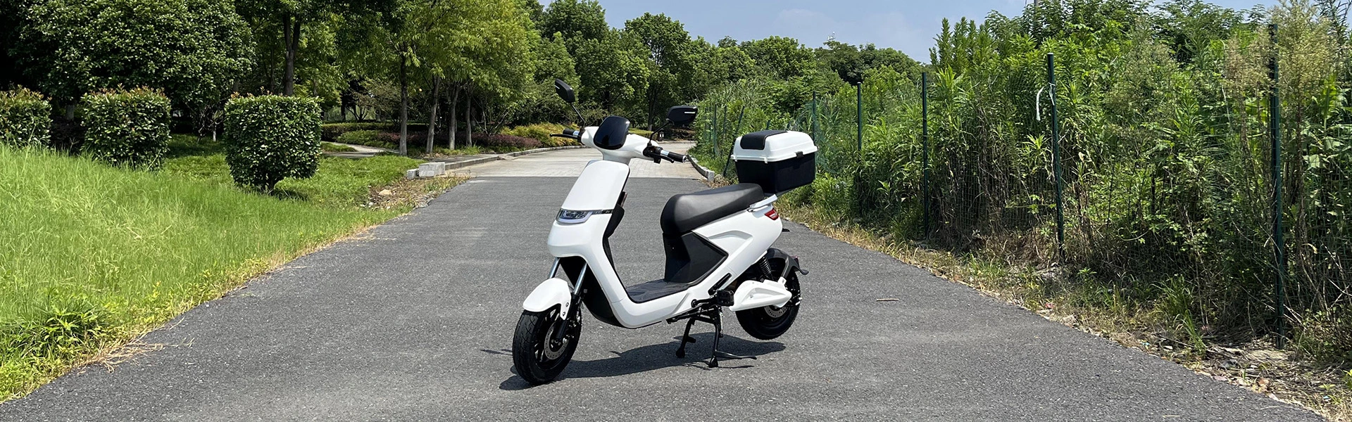 Electric moped with pedals