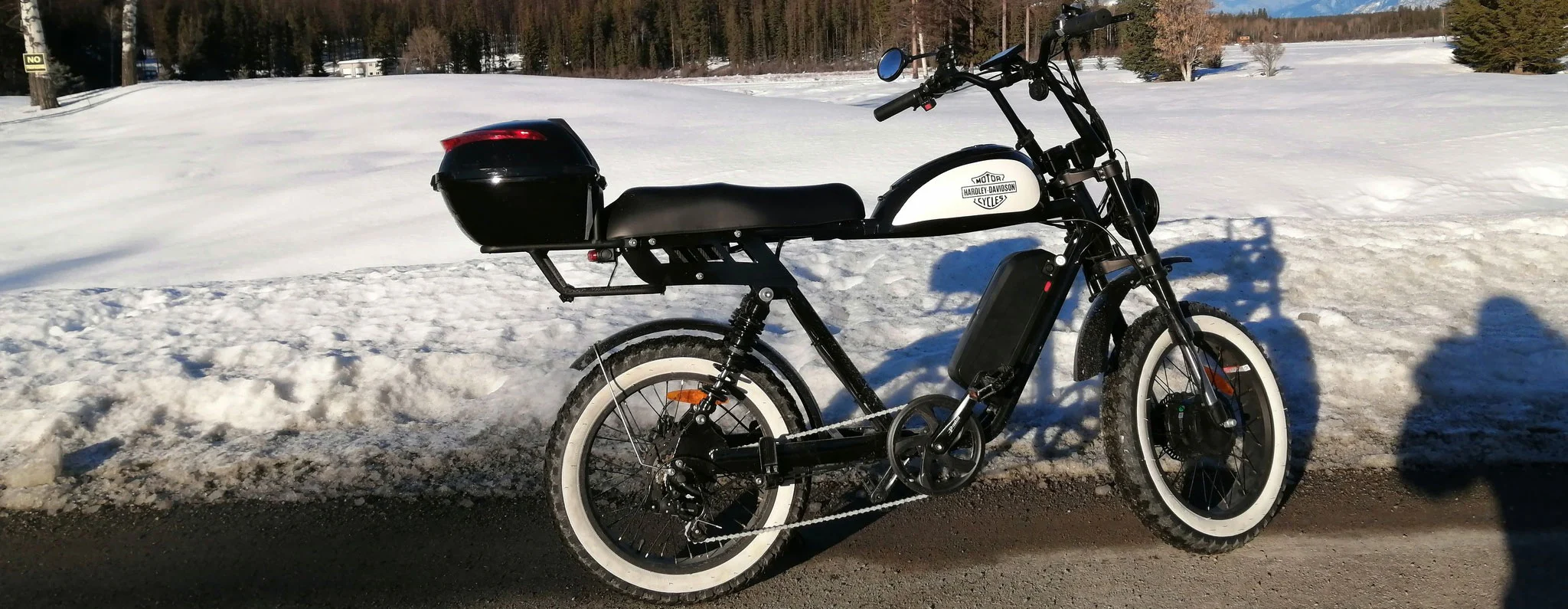 Retro Fat Tire Electric Bike