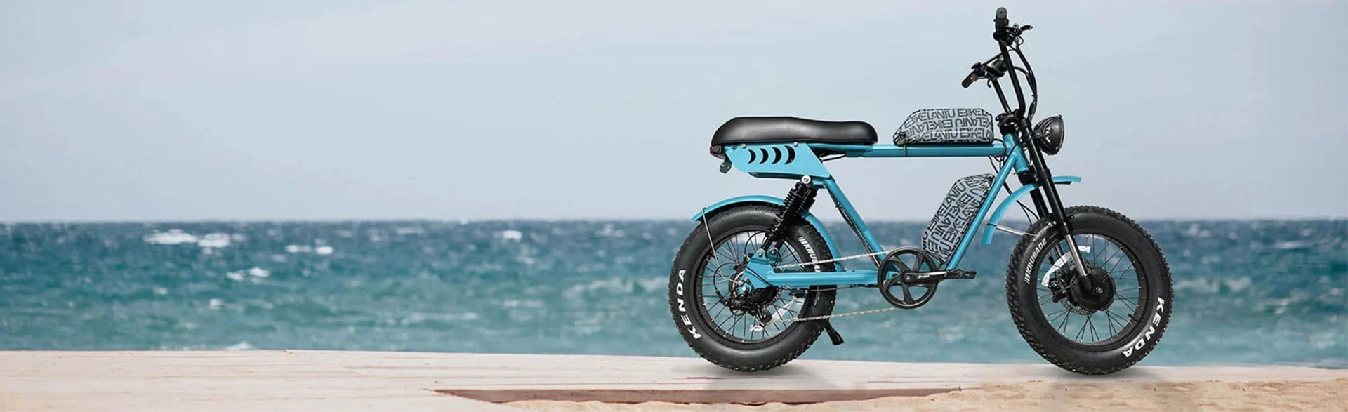 Dual Battery Electric Bike 52V with Dual Motors