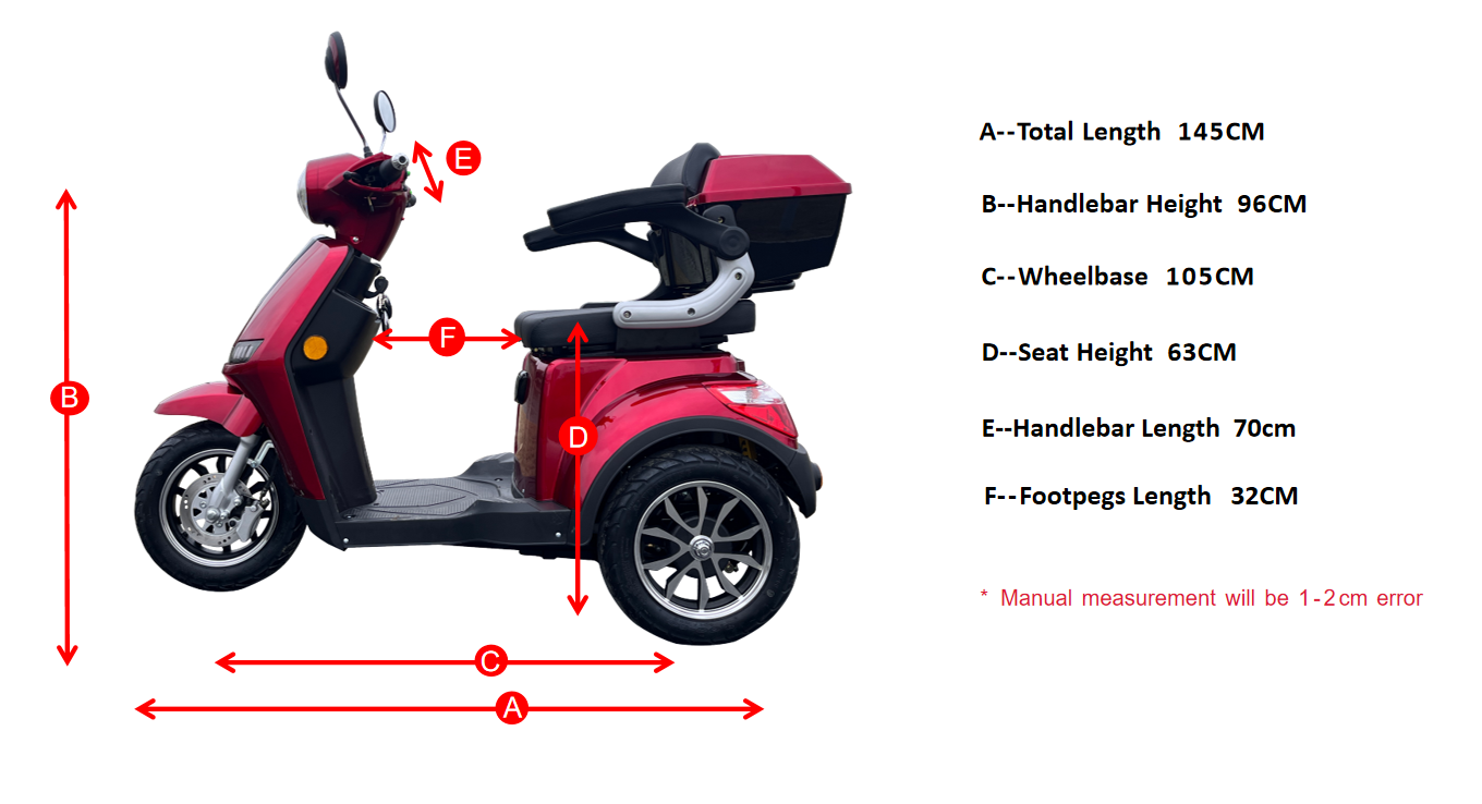 Basic specification 3 Wheel Electric Mobility Scooter of MB-01.png