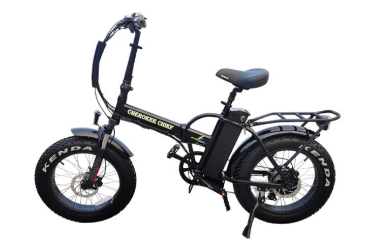 Electric Folding Bike with Fat Tires - Foldable e-Bike