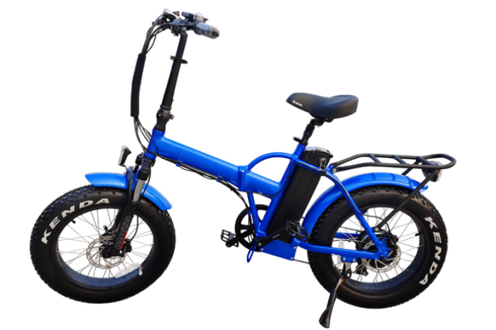 Fat Tire Ebike: Foldable Electric Bike with Sturdy Design
