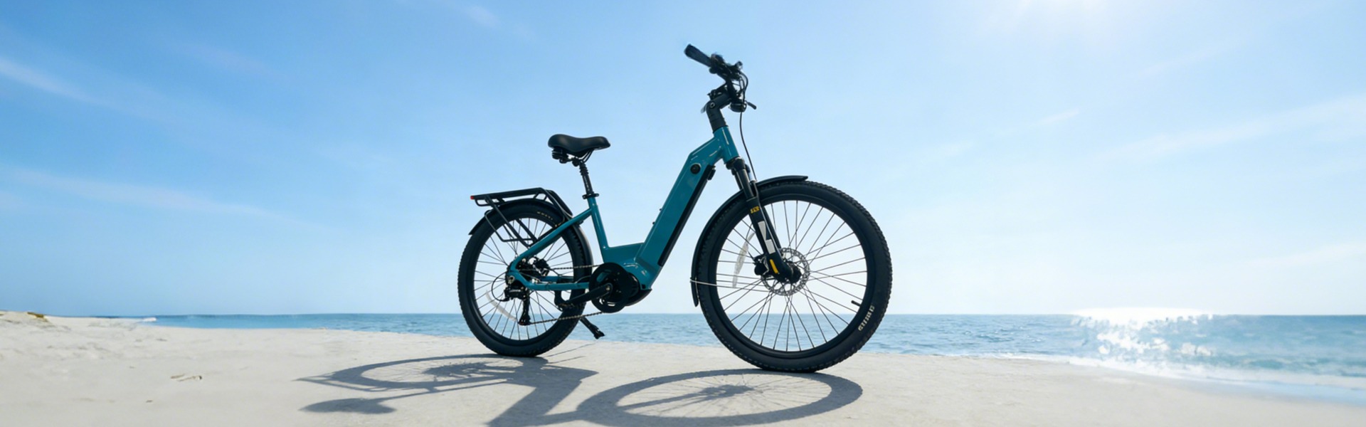 Step-Thru Mid-Drive Electric Bicycle
