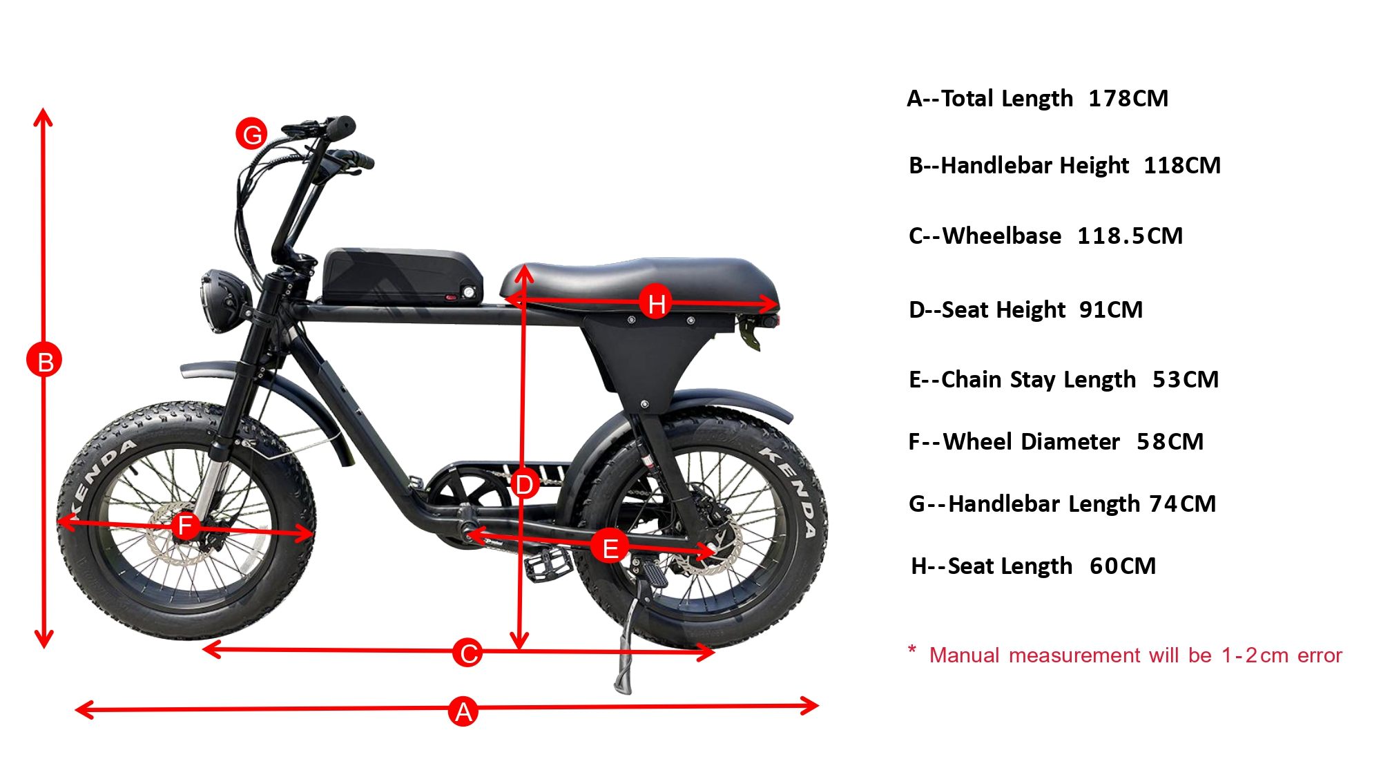 Geometria de 26 polegadas de gordura pneu bicicleta elétrica