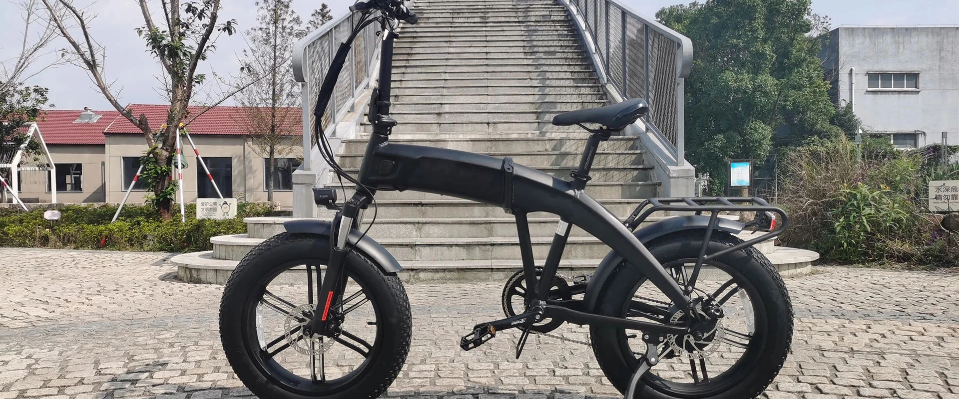 Bicicleta elétrica de pneu de gordura 500w