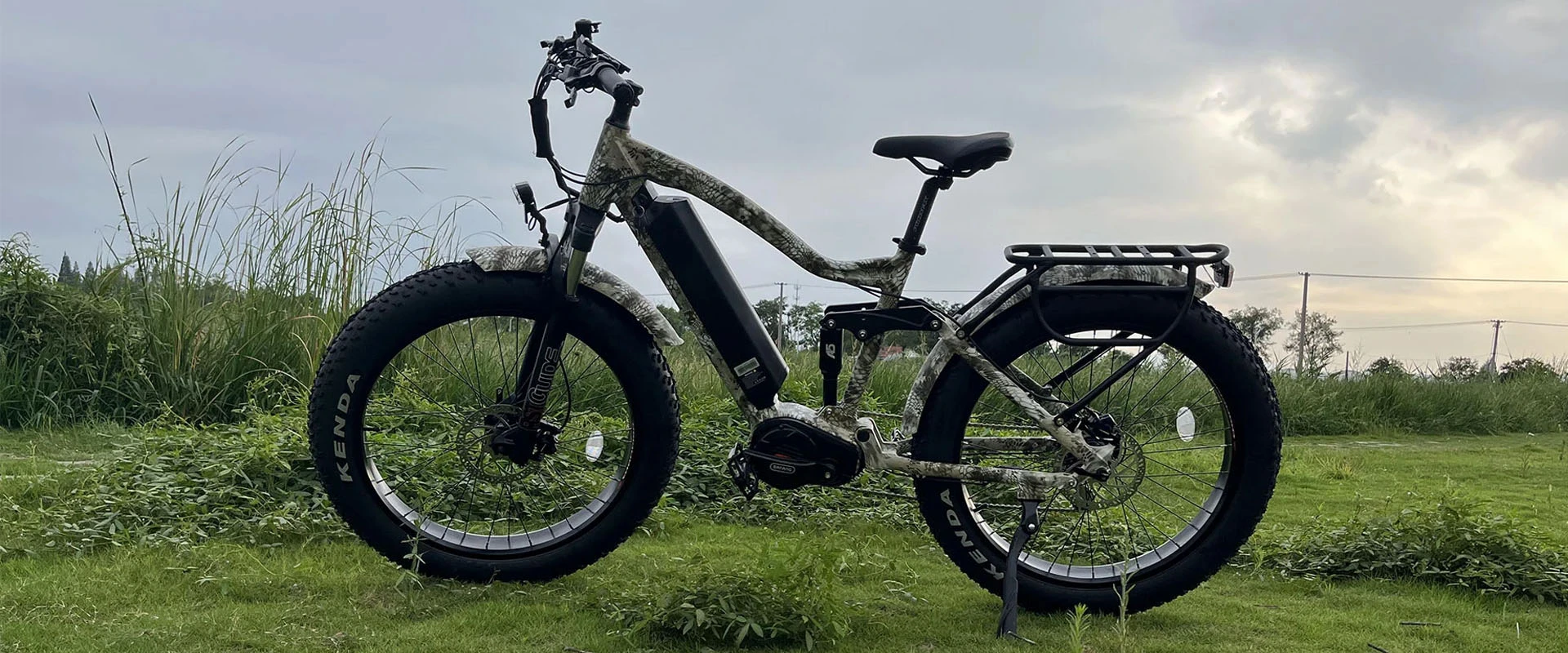 Bicicleta de montanha elétrica Mid Drive