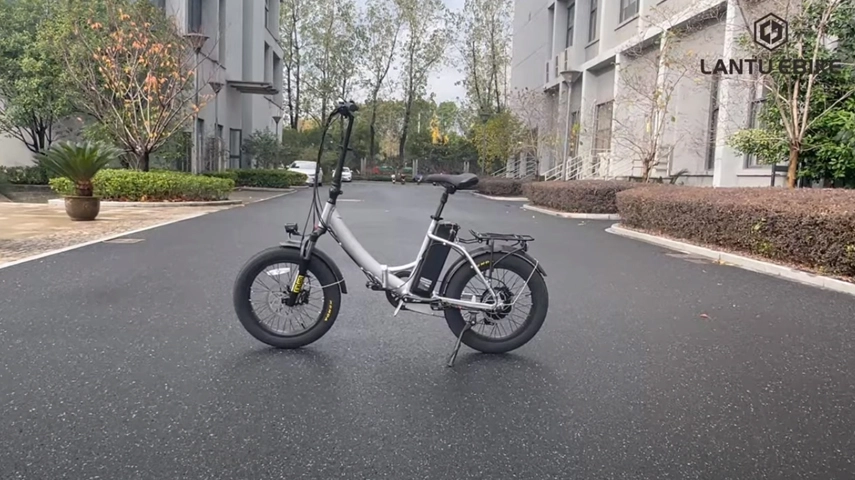 Nova chegada pneu de gordura dobrável passo através de EBike