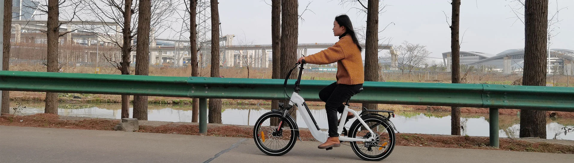 Bicicleta elétrica da cidade