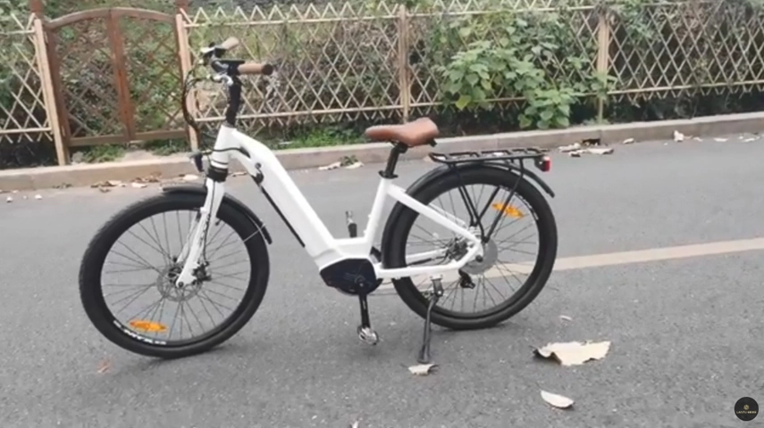 A melhor bicicleta elétrica da cidade na China