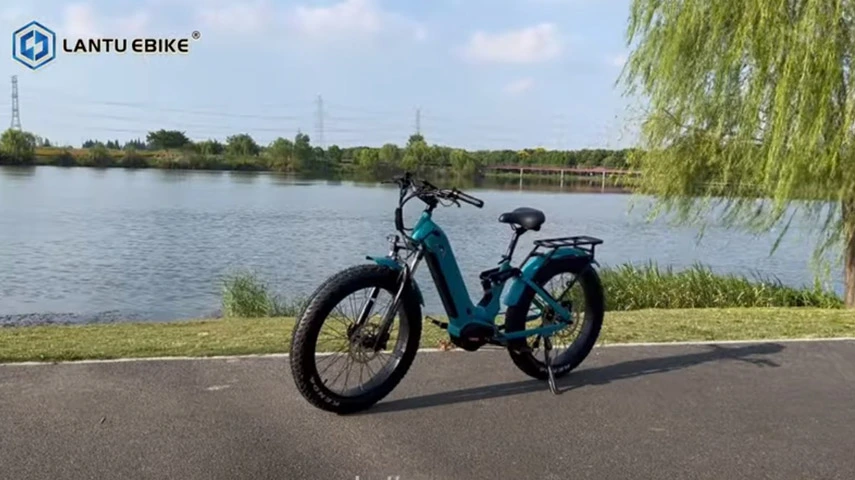 Melhor passo baixo fora da estrada Mid Drive bicicletas elétricas passo através da bicicleta E